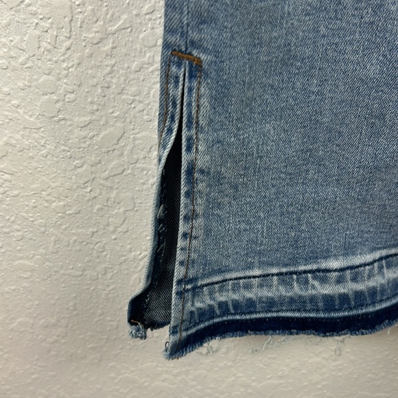 New nwt Kut From The Kloth Women Sz 14 Stella High Rise Flare Jeans Leg Raw Hem - Picture 5 of 10
